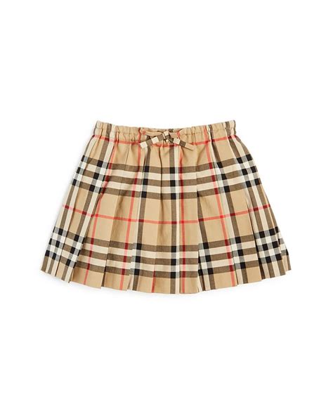 burberry brit silk skirt|Burberry skirt baby girl.